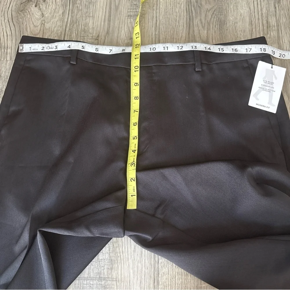 Perry Ellis Porfolio Modern Fit Stretch Dress Pants 36x32 NWT